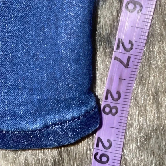 Levi’s strauss signature dark blue wash high  waisted super skinny jeans - Picture 10 of 15